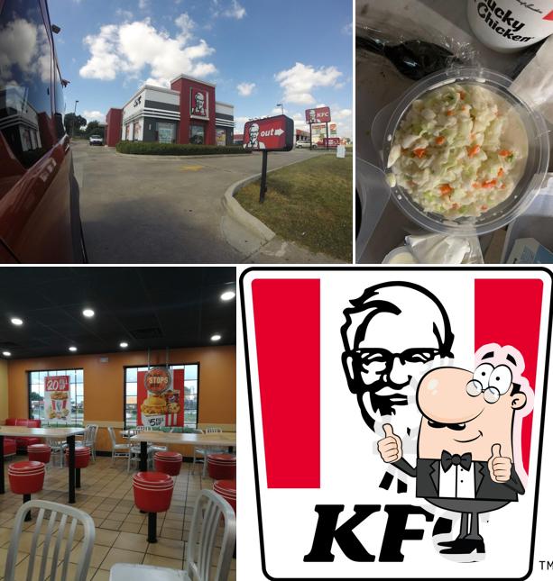 Взгляните на фото фастфуда "KFC"