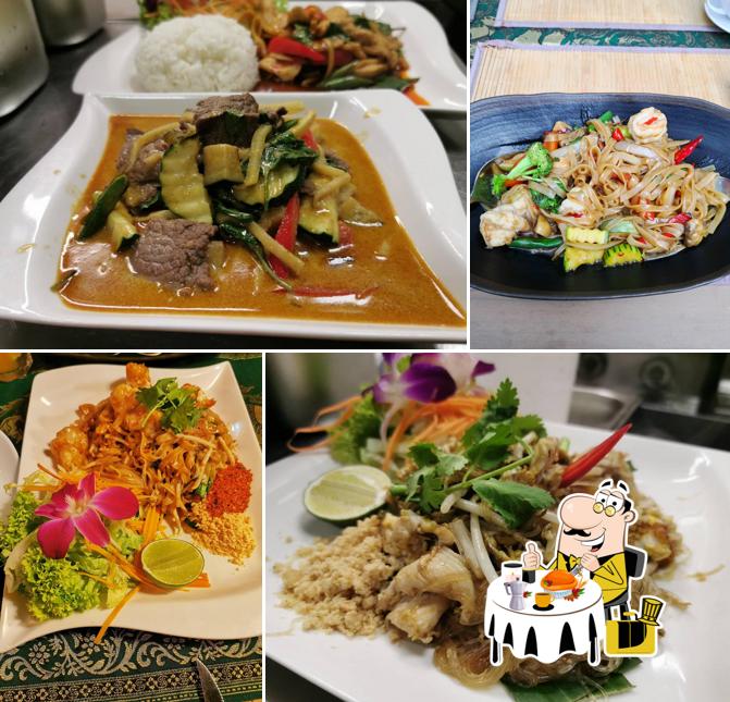 Food at Plathong Thai- Restaurant