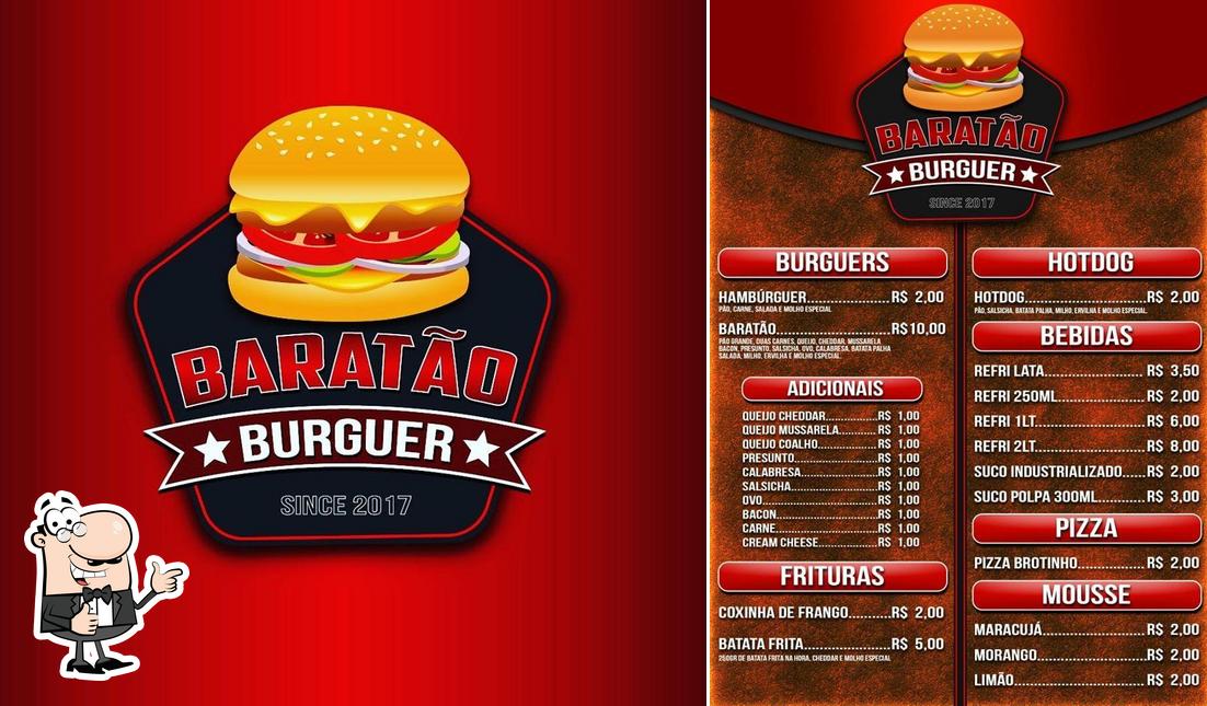 Look at this picture of Baratão burguer