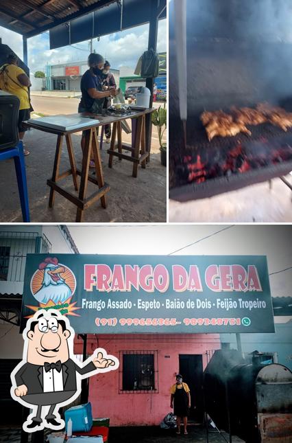 A foto do FRANGO DA GERA’s interior e comida