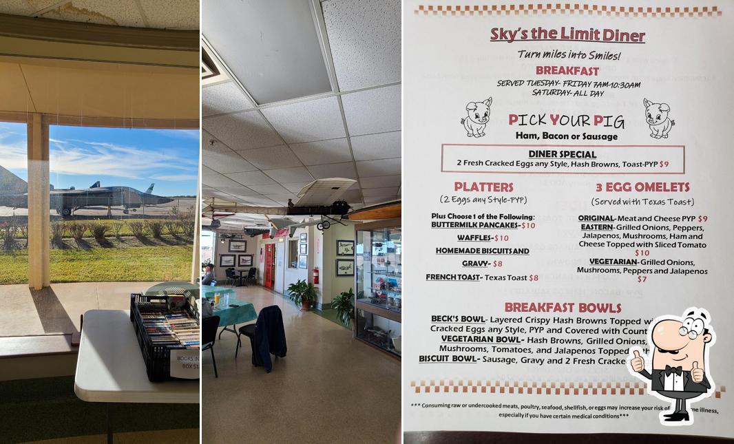 Sky's The Limit Diner in Tyler Restaurant menu and reviews