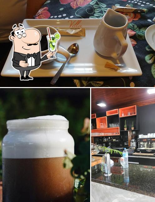 Villa Café Pedreira fornece uma variedade de bebidas