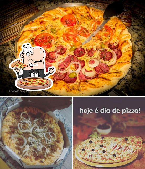 Consiga pizza no Pizzaria Dom Fernandes