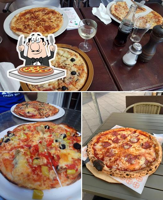 Prenez des pizzas à Pizzeria Sicilia