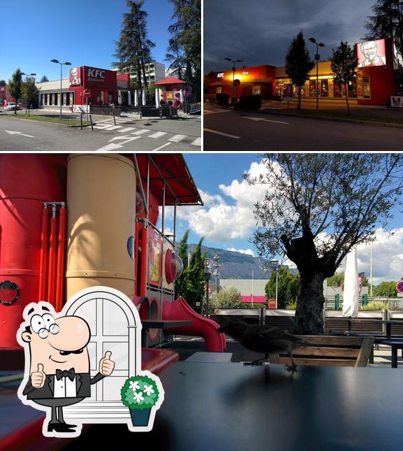 Jetez un coup d’œil à quoi ressemble KFC Grenoble St-Martin-D'Hères à l'extérieur