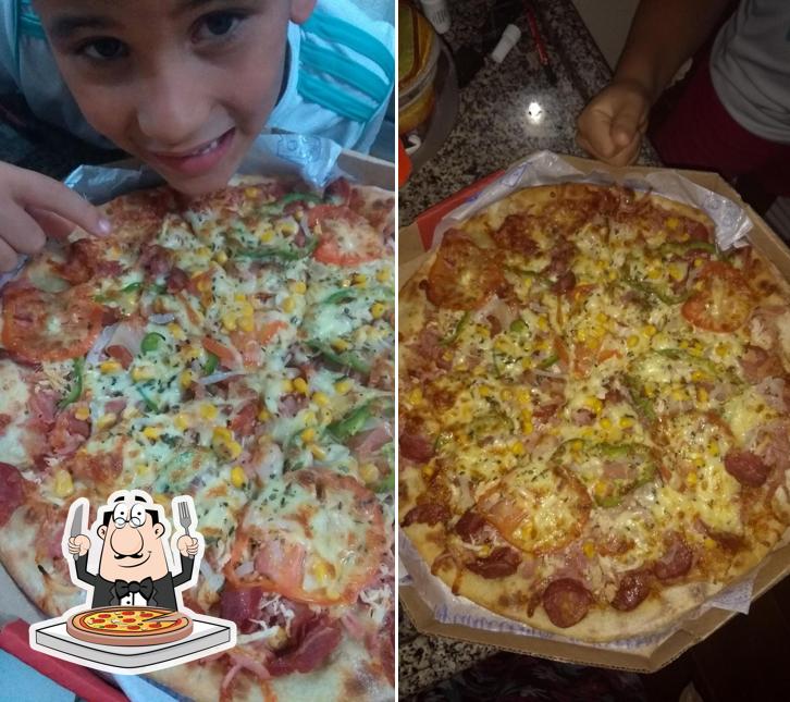 Peça pizza no Karambas Tele Burguer & Pizzaria