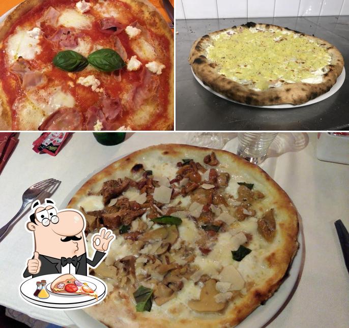 A Ristorante Pizzeria La Dolce Vita, puoi ordinare una bella pizza