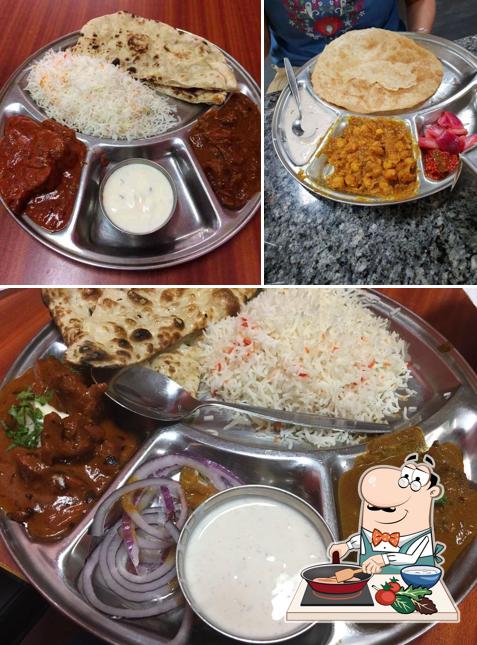 Chicken curry at Bikanerwala