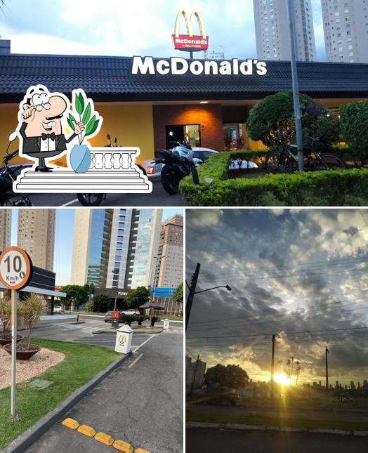 Veja imagens do exterior do McDonald's