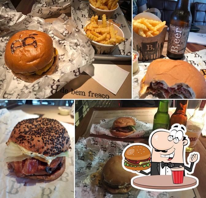 Consiga um hambúrguer no B, de Burger - (Barra da Tijuca)