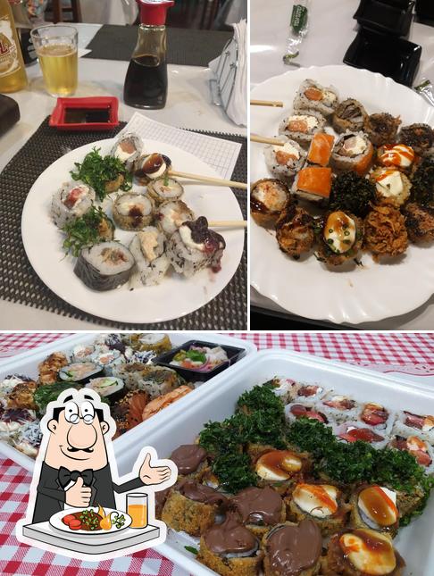 Comida em Miyagi Sushi