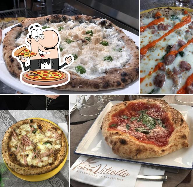 Get pizza at Casa Vitiello