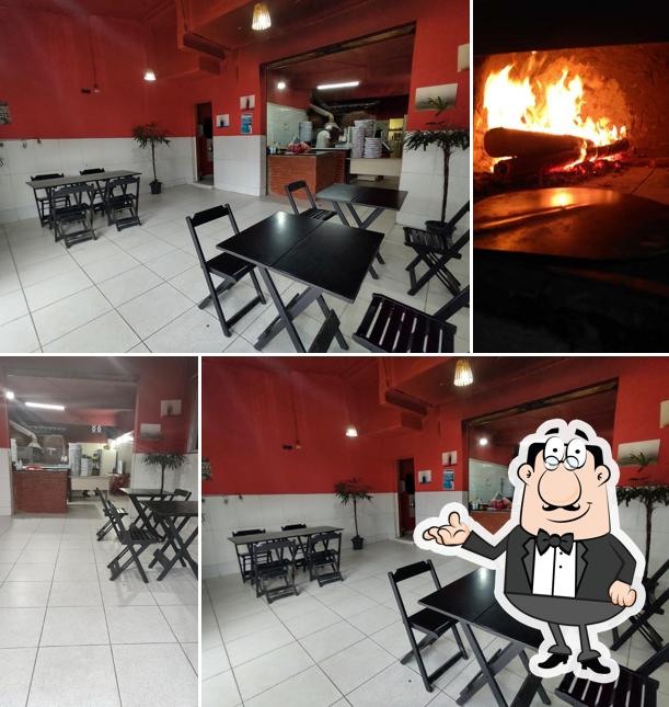 O interior do Caucaia Pizzaria delivery