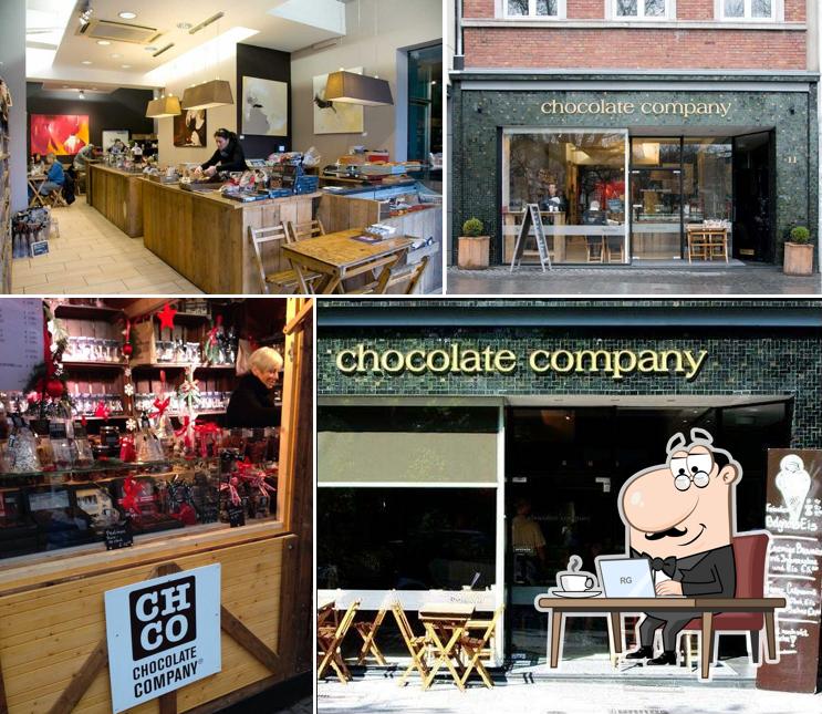 El interior de Chocolate Company