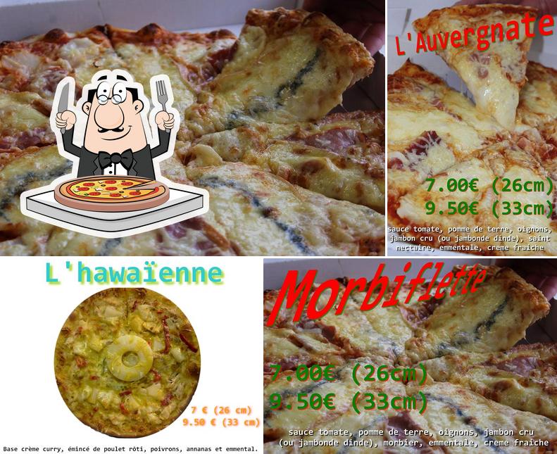 Choisissez des pizzas à La Station