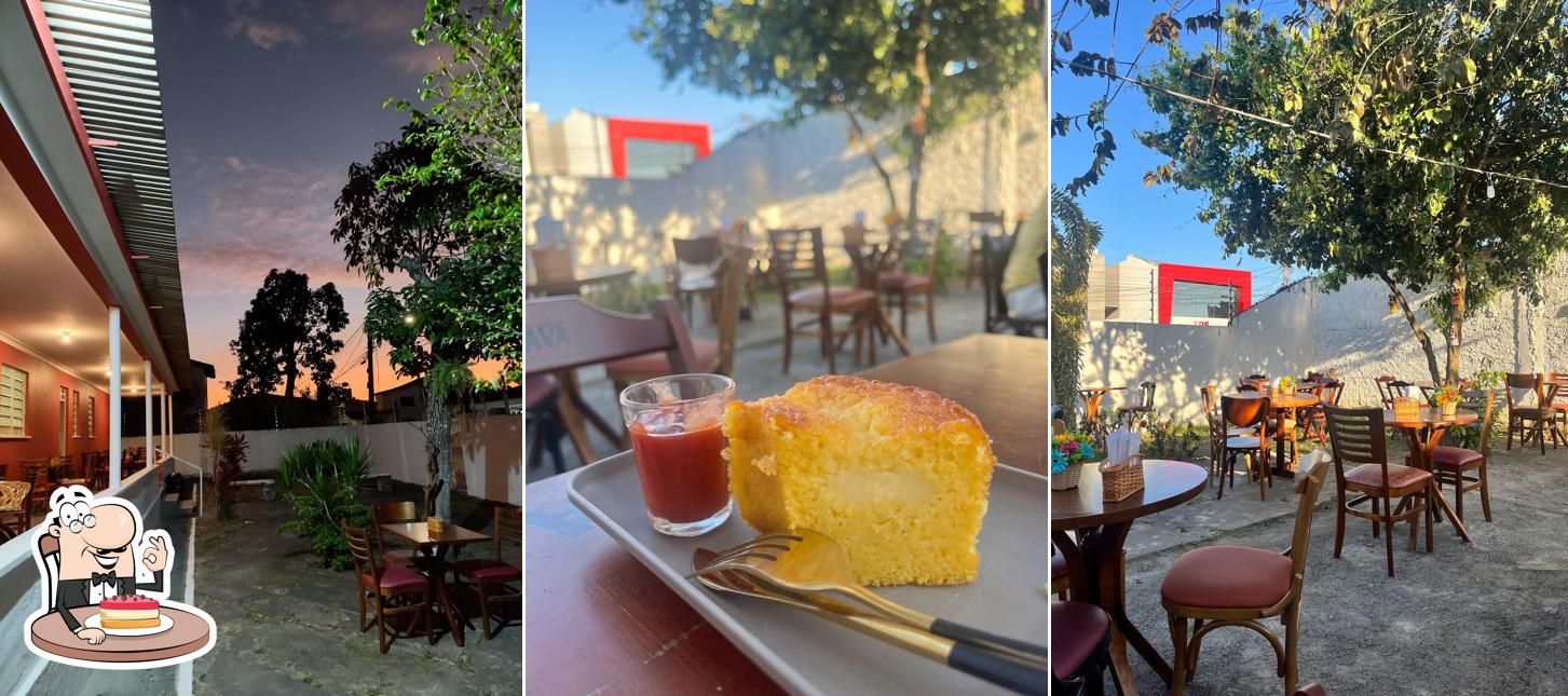 Bolo de queijo em Miss Brown Café