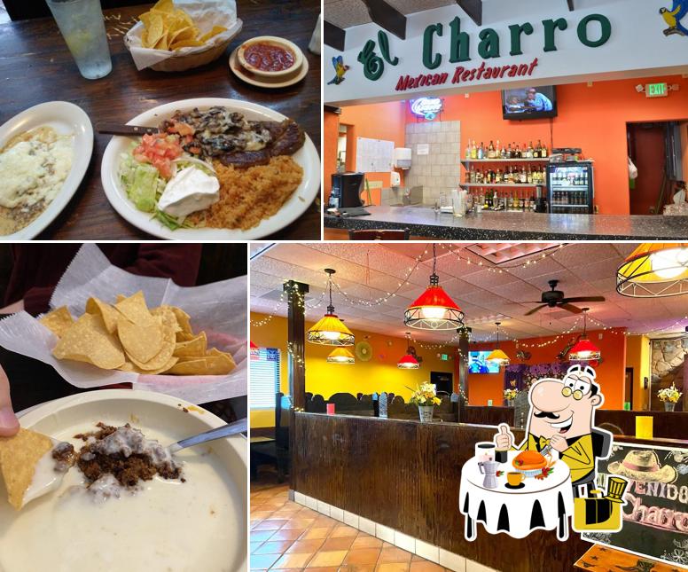 Meals at El Charro Mexican Restaurant