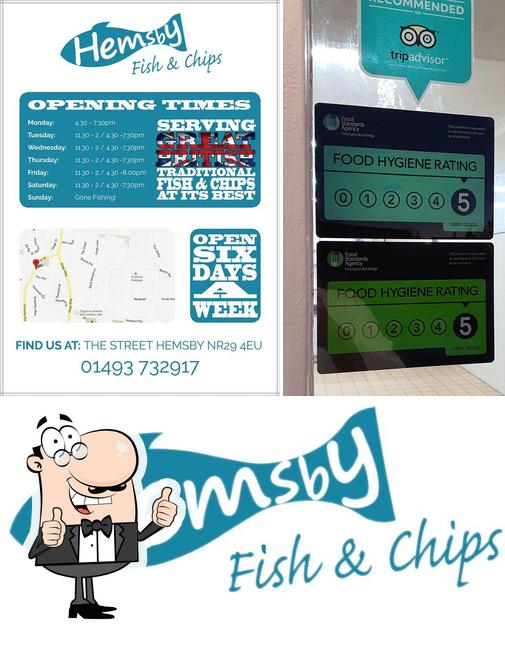 Look at the picture of Hemsby Fish & Chip Shop