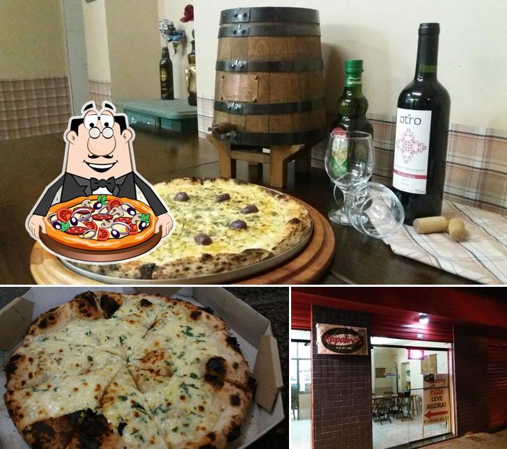 Experimente diferentes variedades de pizza