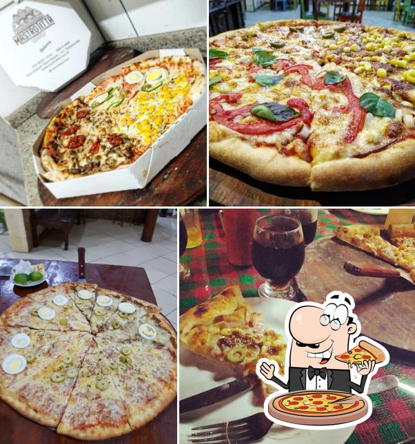 Experimente pizza no Pizzaria Mastro Titta