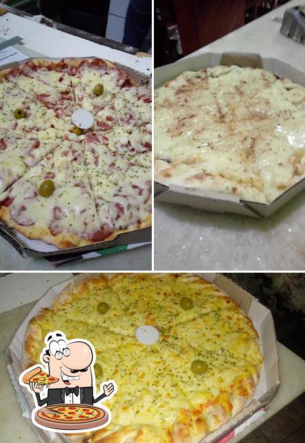 Peça pizza no Pizzaria Solemio