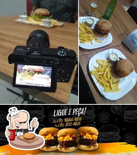 Delicie-se com um hambúrguer no Gourmet Burguer