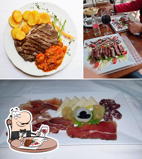 Prova i piatti di carne a Bistro Konoba Tranzit