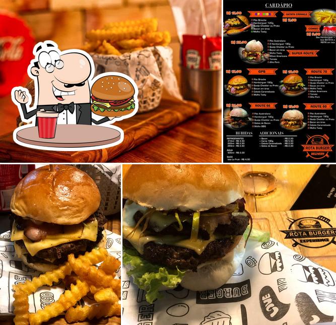 Consiga um hambúrguer no Rota Burger Experience Planaltina DF