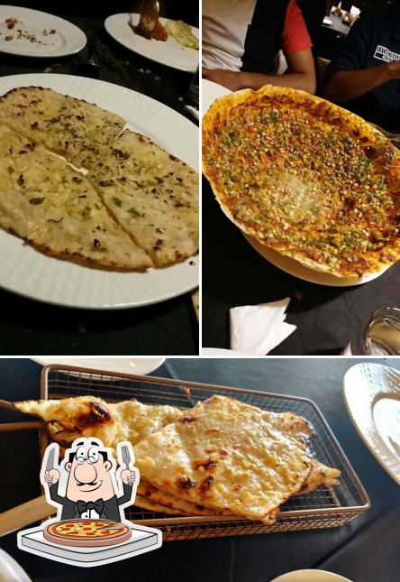 Pick pizza at The Golden Plate