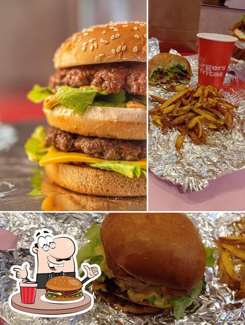 Experimente um hambúrguer no Tio Burgers N' Fritas