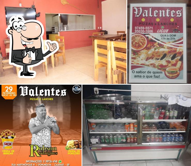 See the image of Valentes Lanchonete e Pizzaria