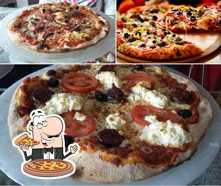 Essayez différents genres de pizzas