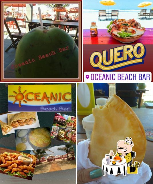 Comida em Oceanic Beach Bar