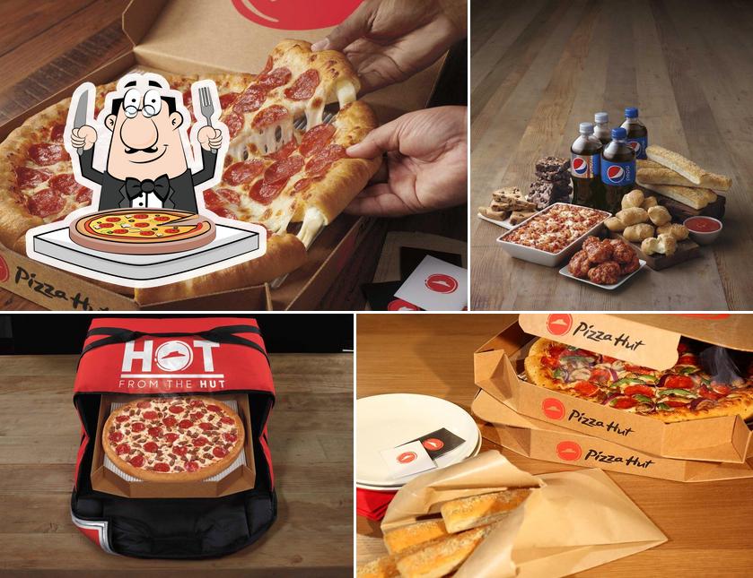 Get pizza at Pizza Hut