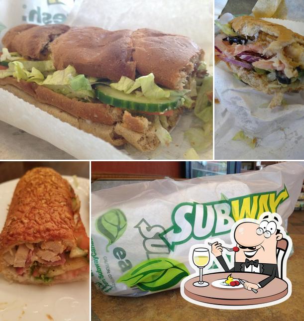 Nourriture à Subway