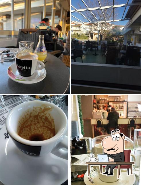 Dai un'occhiata agli interni di Cafe Delta