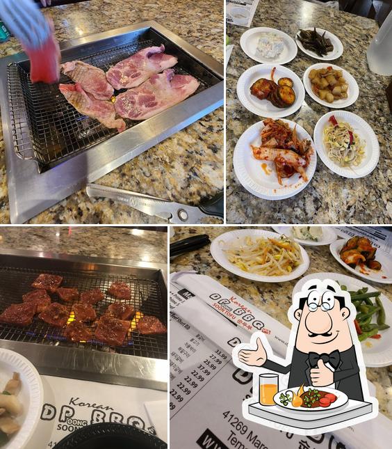 Food at Dpoong Korean BBQ