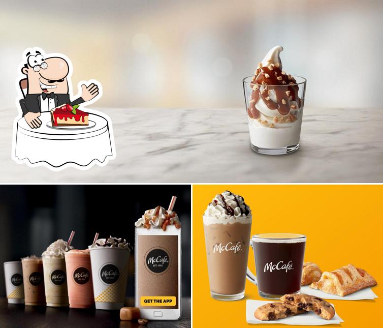 McDonald's provides a number of sweet dishes