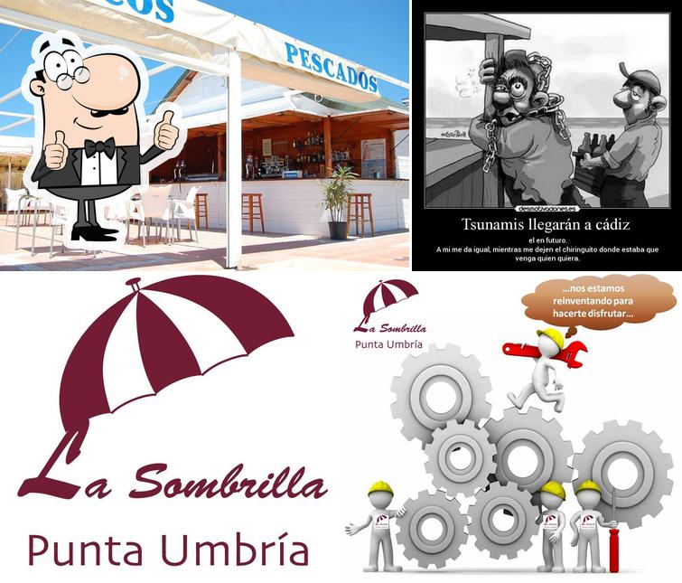 Здесь можно посмотреть изображение паба и бара "Chiringuito La Sombrilla"