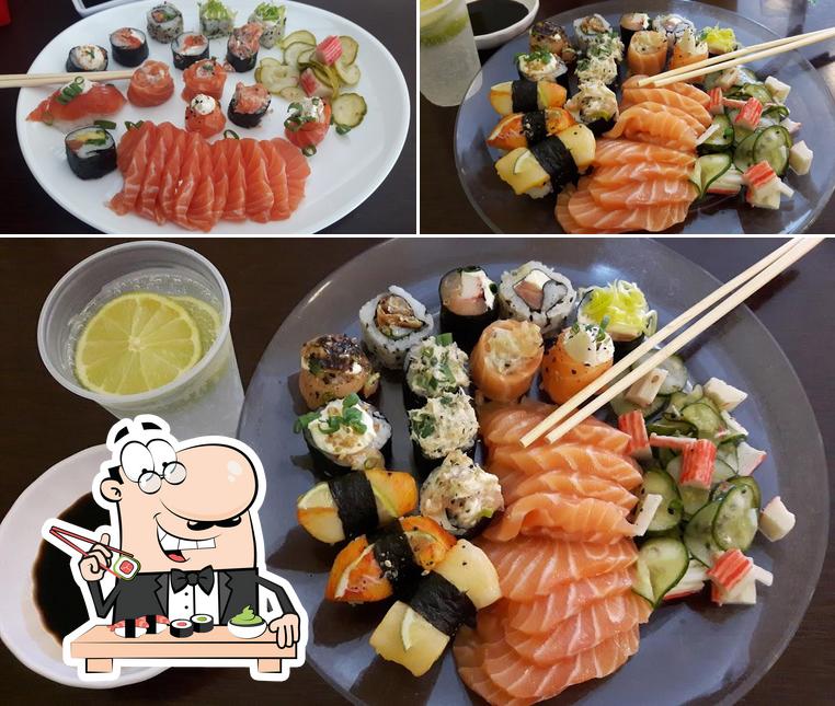 Sushi é um famoso prato originário do Japão