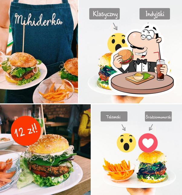 Гамбургер в "Mihiderka"