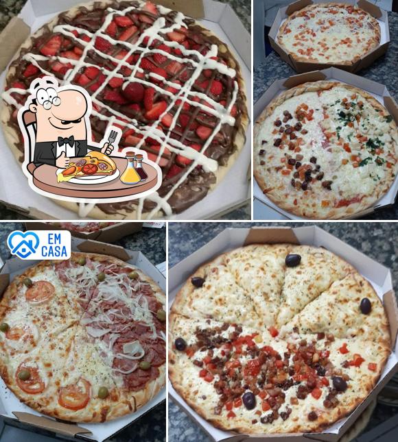 Escolha diversos estilos de pizza