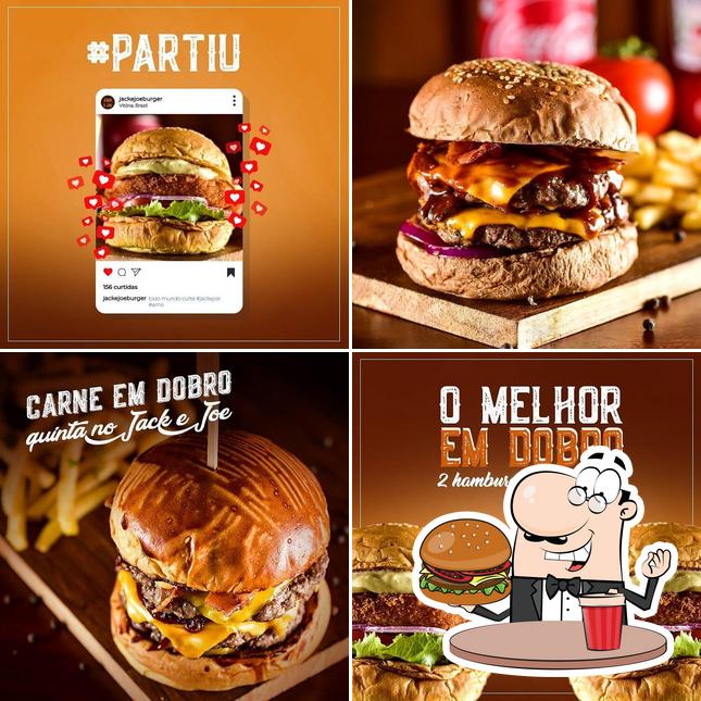 Consiga um hambúrguer no Jack & Joe Burger