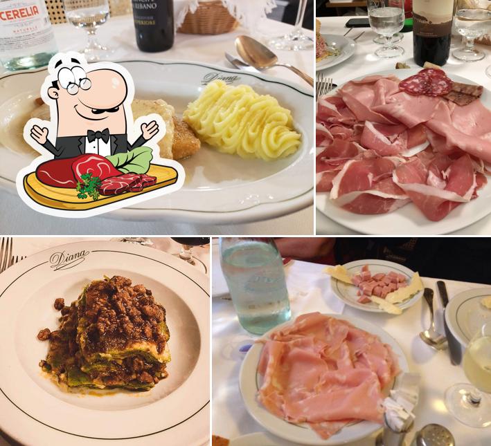 Prova i piatti di carne a Ristorante Diana