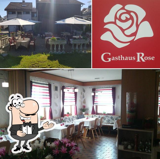 See the pic of Gasthaus Rose