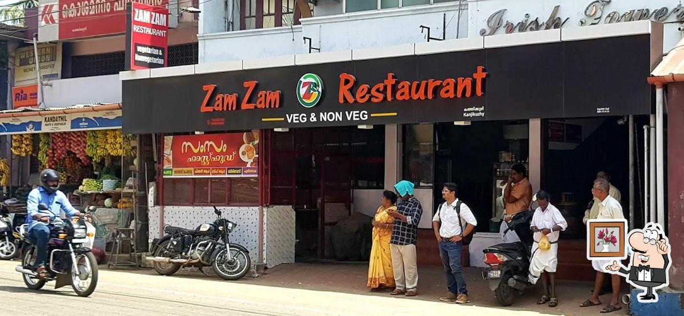 The interior of Zam Zam Restaurant