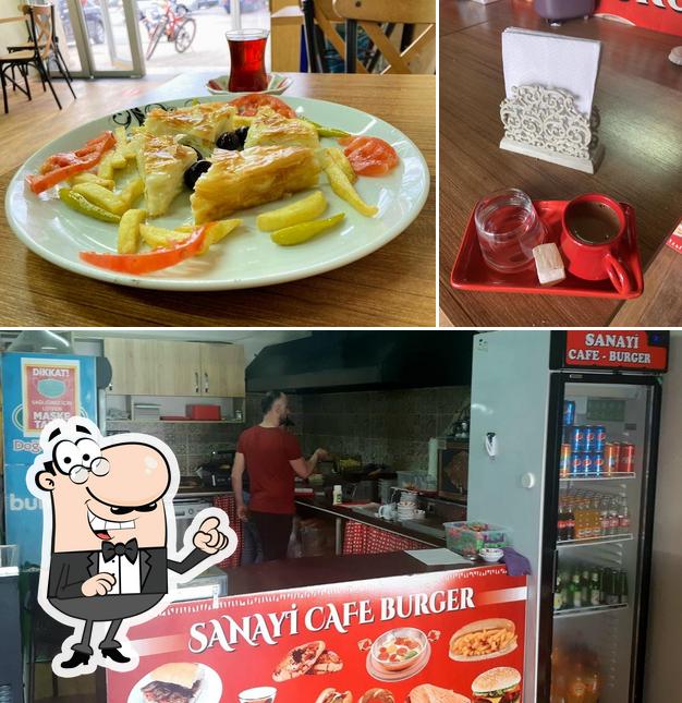 El interior de Sanayi Cafe Burger