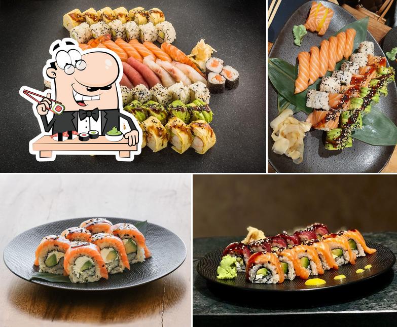 Commandez de nombreuses options de sushi