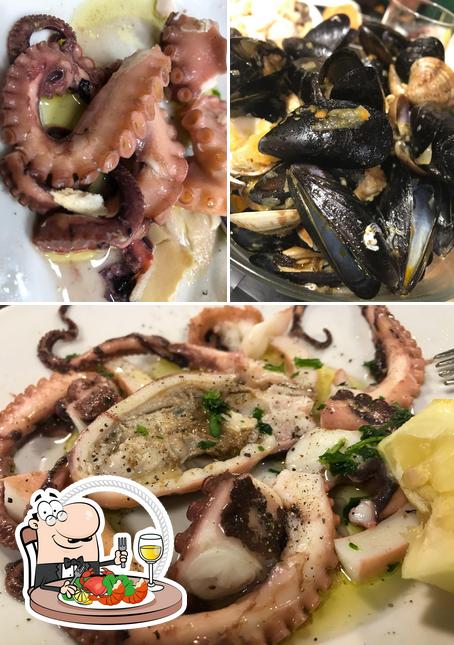 Prenez des fruits de mer à Trattoria Ai Ferri