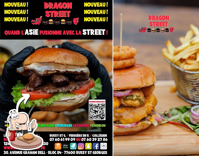 Faites-vous plaisir avec un hamburger à Dragon Street - Burger Temple